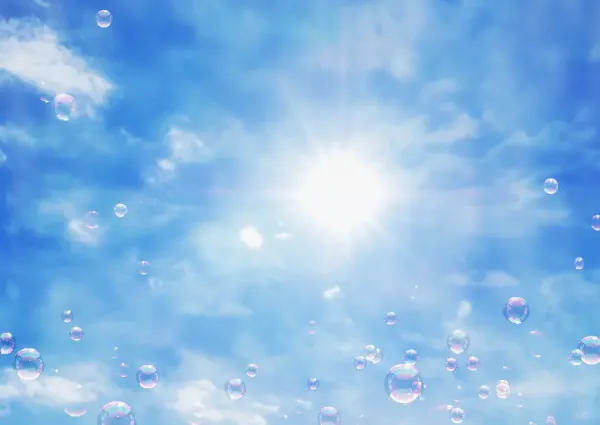 عکس زیبای آسمان از نمای بالا