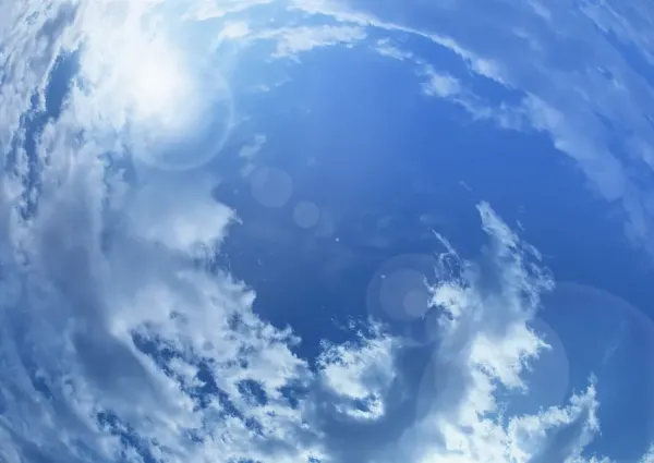  عکس زیبای آسمان از نمای بالا