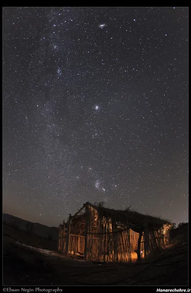  عکس زیبای آسمان شب