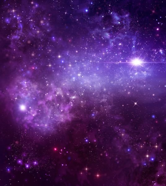  عکس ماه و ستاره در آسمان شب