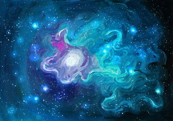  عکس ماه و ستاره در آسمان شب