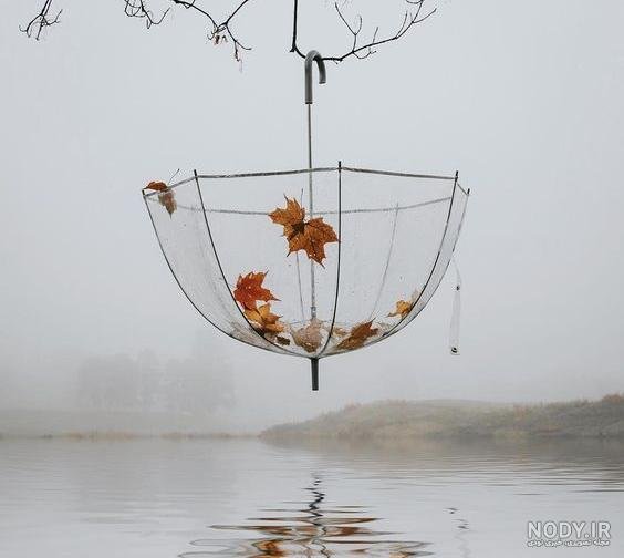  عکس پاییز بارانی