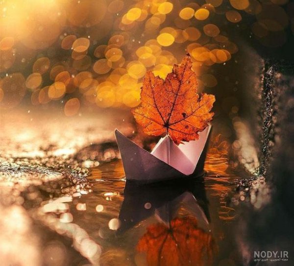  بک گراند پاییزی فانتزی