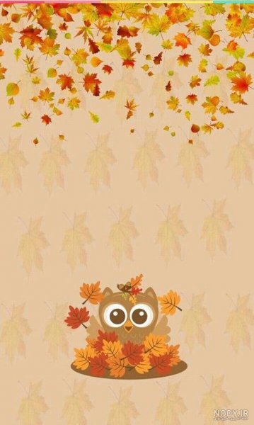  بک گراند پاییزی فانتزی