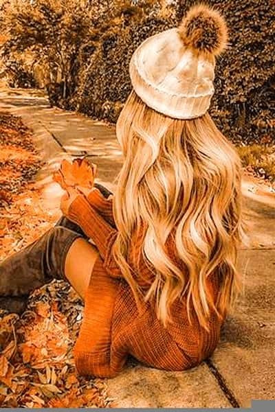 عکس پاییزی غمگین