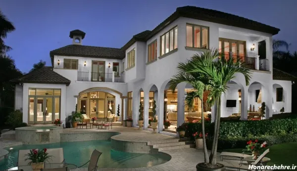  عکس خانه های لوکس
