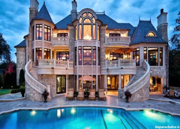  عکس خانه های لوکس
