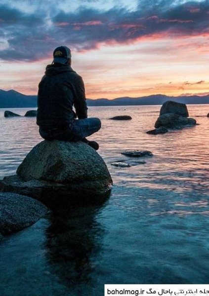 عکس پسر از پشت سر برای پروفایل