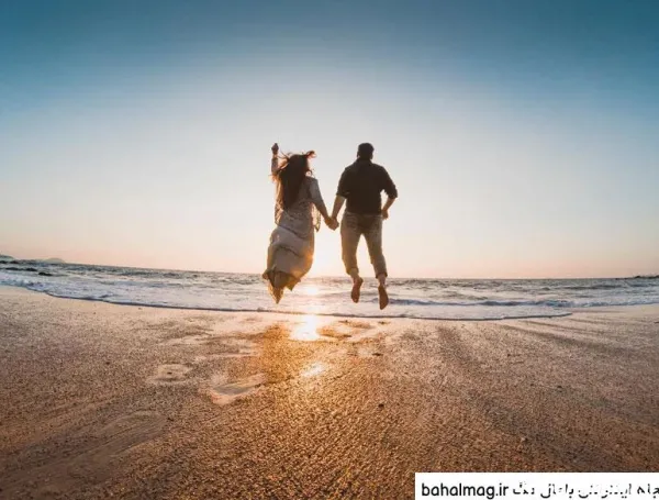  ژست عکس کنار دریا مردانه