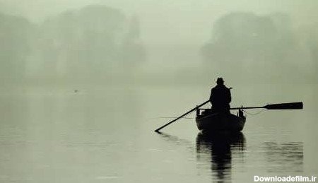  عکس مرد تنها در تاریکی