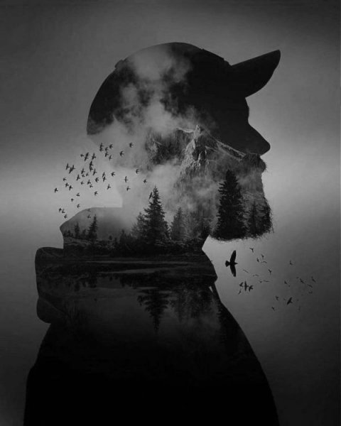  پروفایل پسرونه سیاه سفید لاتی