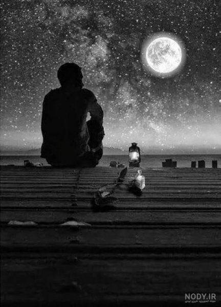  عکس غمگین پسرانه سیاه و سفید برای پروفایل