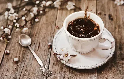  عکس فنجان قهوه لاکچری