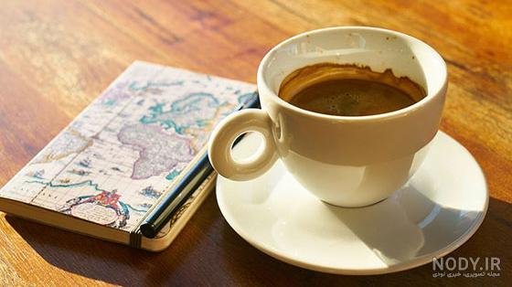  عکس فنجان قهوه و تنهایی