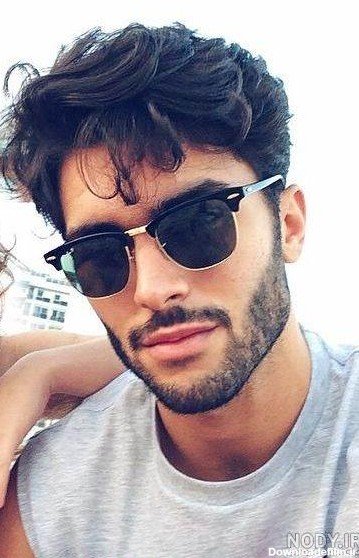  عکس پسر خوشگل برای پروفایل با عینک دودی