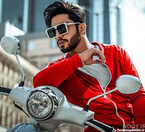  عکس پسر خوشگل برای پروفایل با عینک دودی