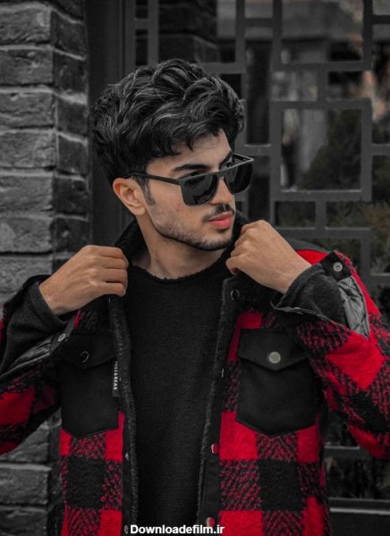  عکس پسر خوشگل برای پروفایل با عینک دودی