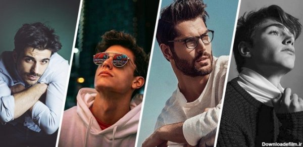  عکس پسر خوشگل برای پروفایل با عینک دودی