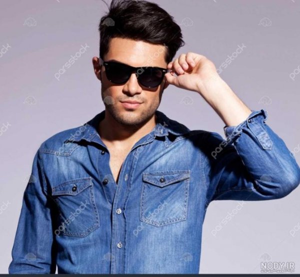  عکس پسر با عینک دودی برای پروفایل