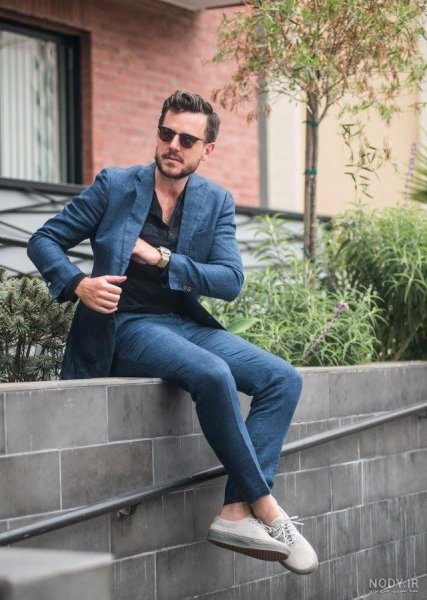  عکس پسر با عینک دودی برای پروفایل