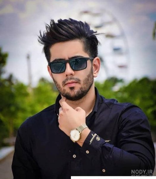  عکس پسر با عینک دودی برای پروفایل