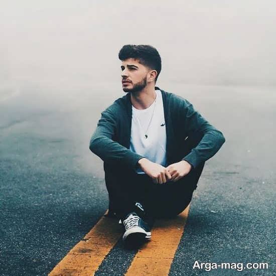  عکس پسر با ژست خوشگل برای پروفایل