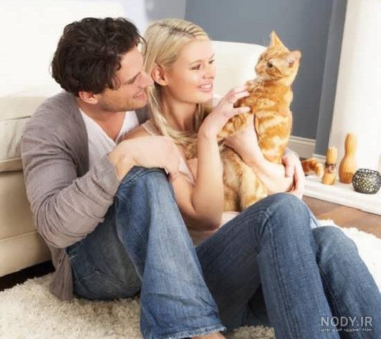  عکس پسر خوشگل با گربه برای پروفایل