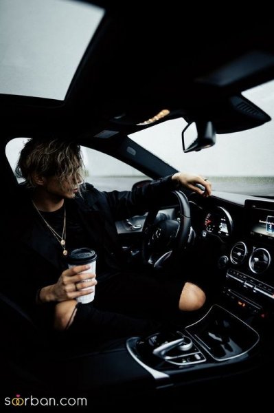  عکس پسر خوشگل تو ماشین برای پروفایل