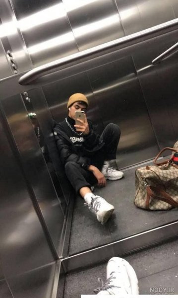  عکس پسر خوشگل تو آسانسور برای پروفایل