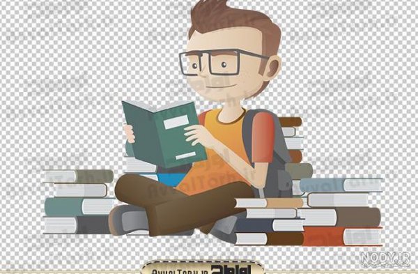  عکس پسر خوشگل با کتاب برای پروفایل