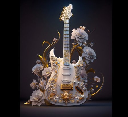  عکس گیتار برای پروفایل اینستا