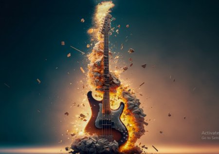  عکس گیتار برای پروفایل اینستا