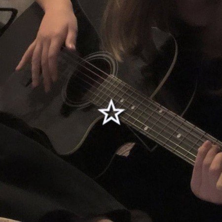  عکس دختر با گیتار فیک