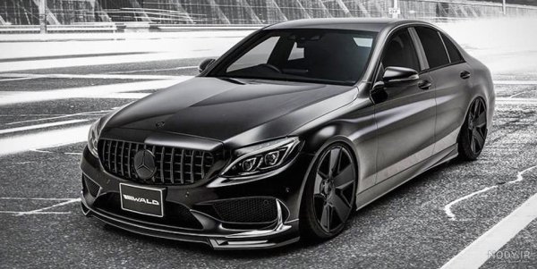  عکس ماشین بنز مشکی