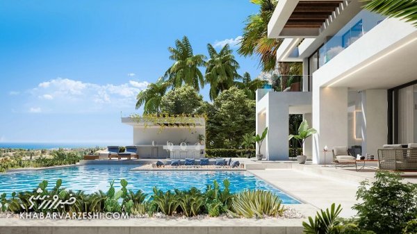  عکس خانه های لوکس رونالدو