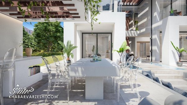  عکس خانه های لوکس رونالدو