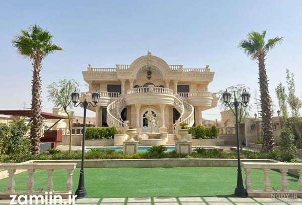  عکس خانه های لوکس زعفرانیه