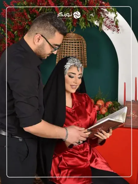  ژست عکس شب چله