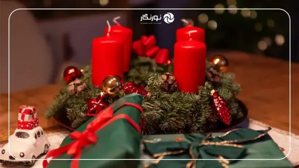  ژست دخترانه شب یلدا با تم یلدایی