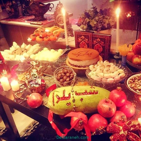 ایده عکس شب چله