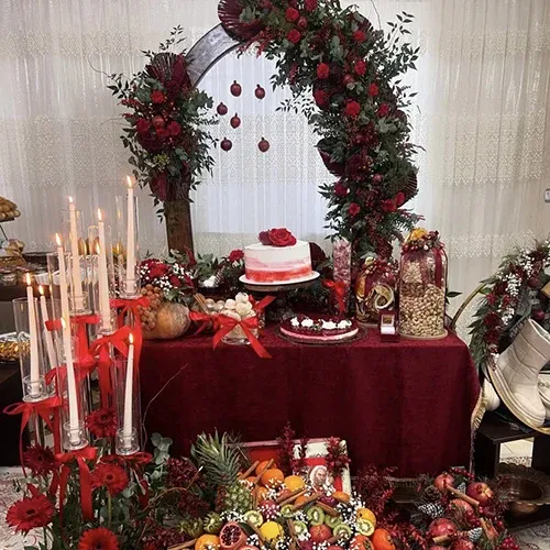  عکس شب چله ای برای عروس