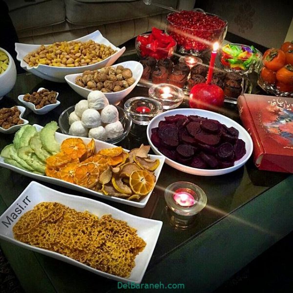  عکس شب چله عروس و داماد
