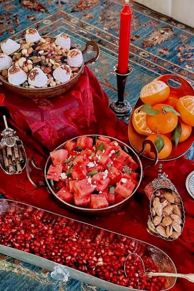  عکس انار شب چله