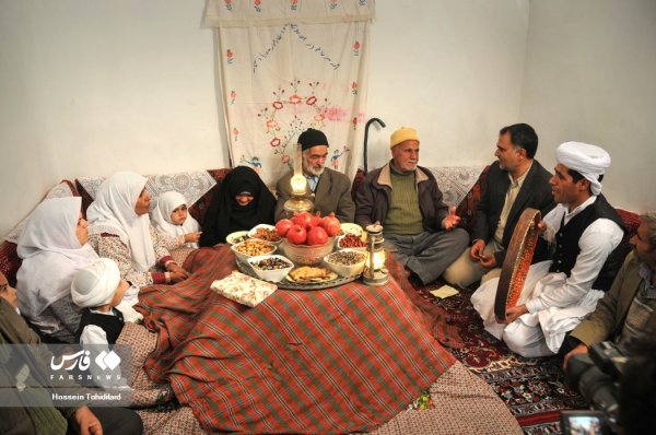  عکس دورهمی شب چله