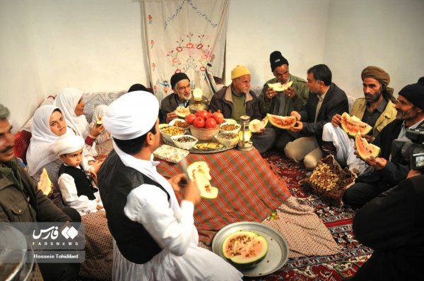  عکس دورهمی شب چله