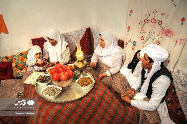  عکس دورهمی شب چله