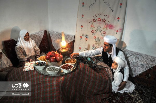  عکس دورهمی شب چله