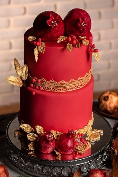 عکس کیک شب چله