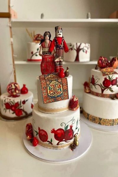  عکس کیک شب چله