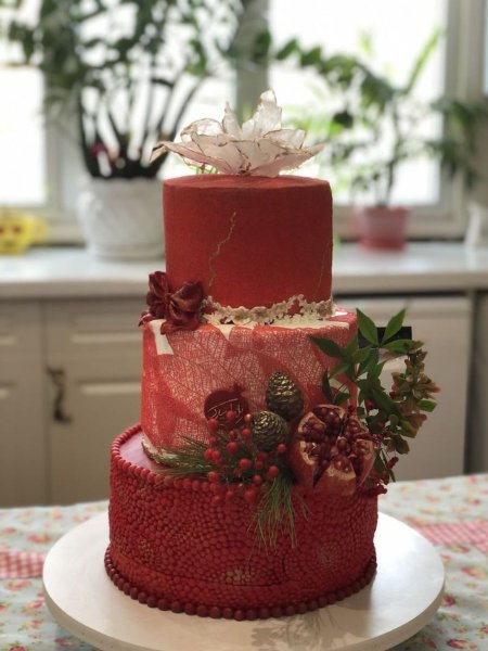  عکس کیک شب چله